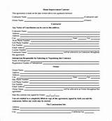 Images of Home Improvement Contracts Forms
