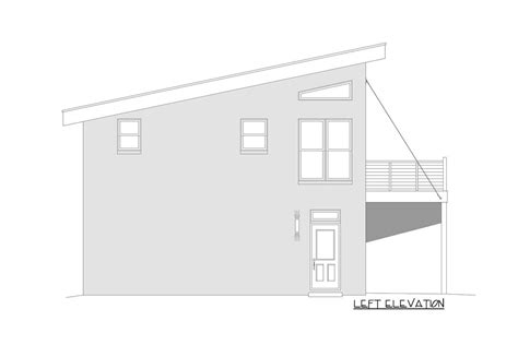 Plan 68605vr Modern Carriage House Plan With Sun Deck Carriage House