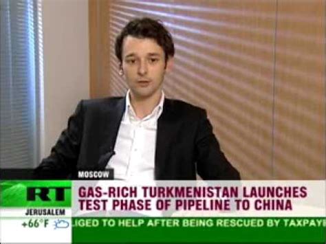 Turkmen Gas Pipeline To China Opens Rt Youtube