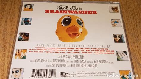 Bare Jr Brainwasher Cd Inmortal Records Comprar Cds De Música Rock En Todocoleccion