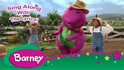 Barney Do Your Ears Hang Low Sing Along 10 Minutes Youtube