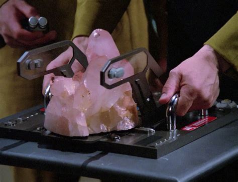 Dilithium Star Trek Warp Drive Crystal Holder Charge Crystals Form