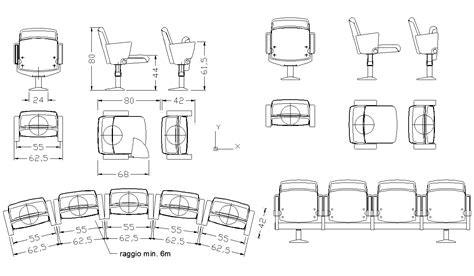 Chairs Dwg Free Cad Blocks Download