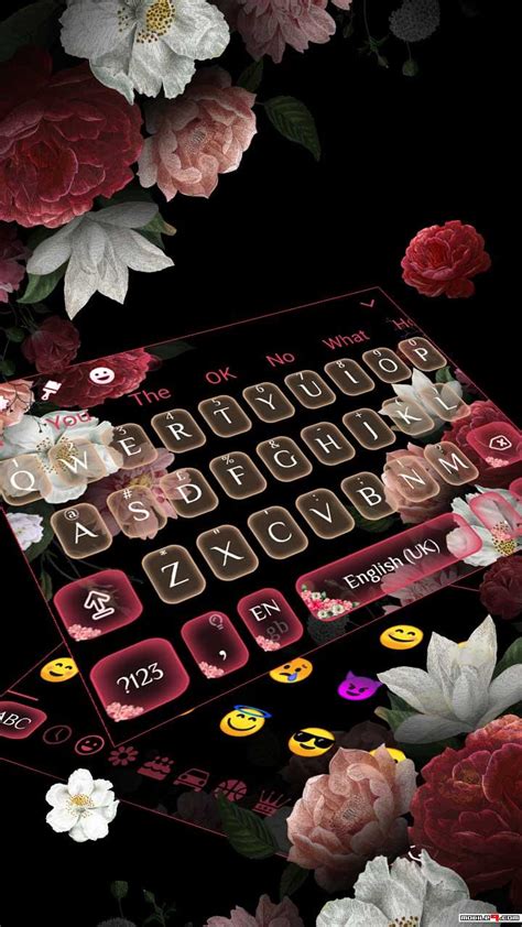 Download Blooming Floral Blossom Keyboard Theme Go Keyboard Themes