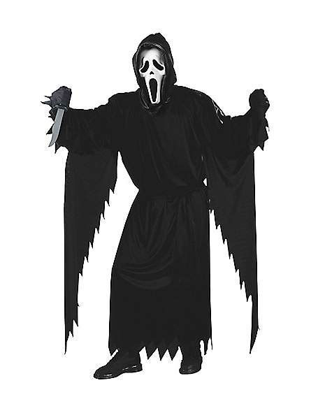 Adult Ghost Face Costume Scream 4 Spencers