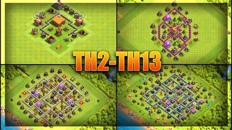 Every Town Hall Base Design Best Bases For Th2 Th13 Clash Of Clans