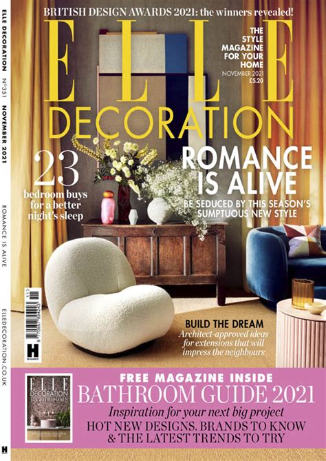 Elle Decoration Uk 112021 Download Pdf Magazines Magazines