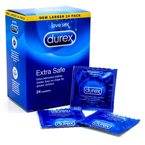 Durex Extra Safe Condoms 24 Pack Durex Site Uk