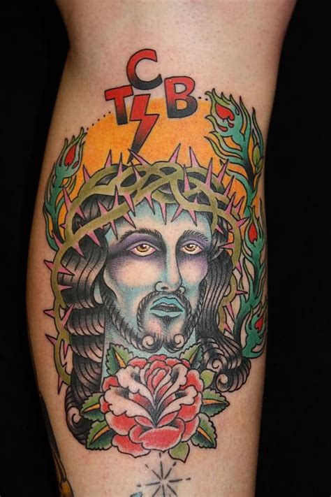 Kayle Leogrande Tcb Jesus Spiritual Tattoos Tattoos Sparrow Tattoo