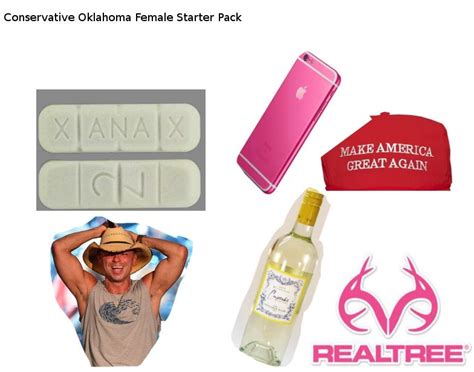 Conservative Oklahoma Female Starter Pack Starterpack
