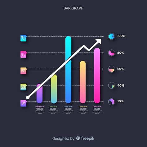 Bar Chart Infographic Free Vector Riset