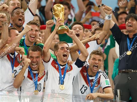 Philipp Lahm Germany Lifts World Cup Editorial Stock Photo Stock