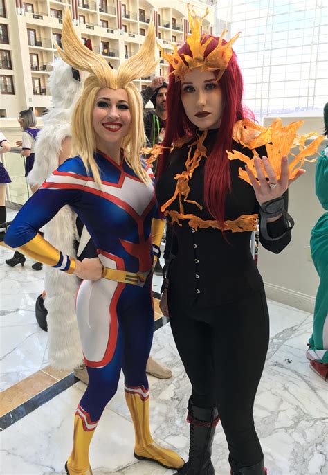 Female All Might And Endeavor At Katsucon 2018 By Rlkitterman On Deviantart