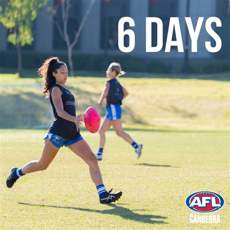 Afl Canberra We Hope Youre Getting Excited There Is
