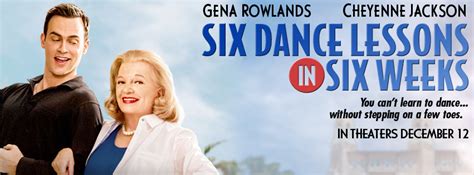 Six Dance Lessons In Six Weeks Release Date News And Reviews