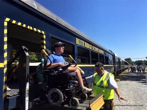 Riding The Wheelchair Accessible Blue Ridge Scenic Railway Blue Ridge
