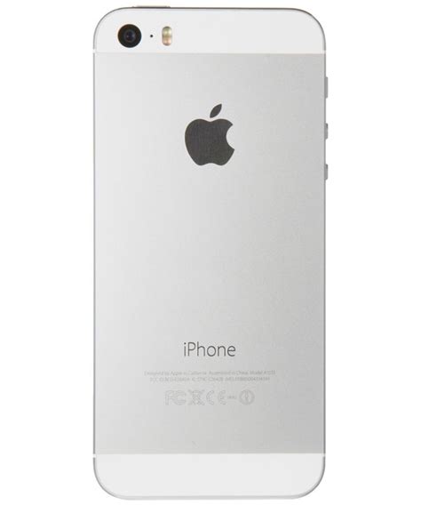 Refurbished Apple Iphone 5s Silver 16 Gb