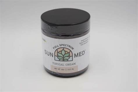 Sunmed Cbd Full Spectrum Topical Cream