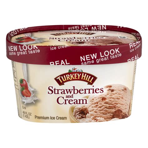 Save On Turkey Hill Original Recipe Premium Ice Cream Strawberries