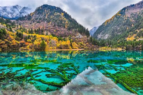 Jiuzhai Valley National Park China
