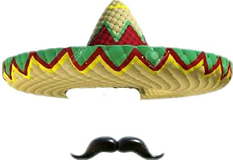 Sombrero Mexicano Sticker By Creadora De Sombrero