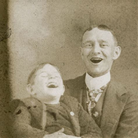 A Tender Moment Between Father And Son Funny Vintage Photos