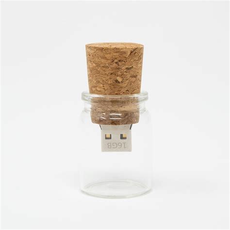 Message In A Bottle Usb Flash Drive 30 Hanging Branch