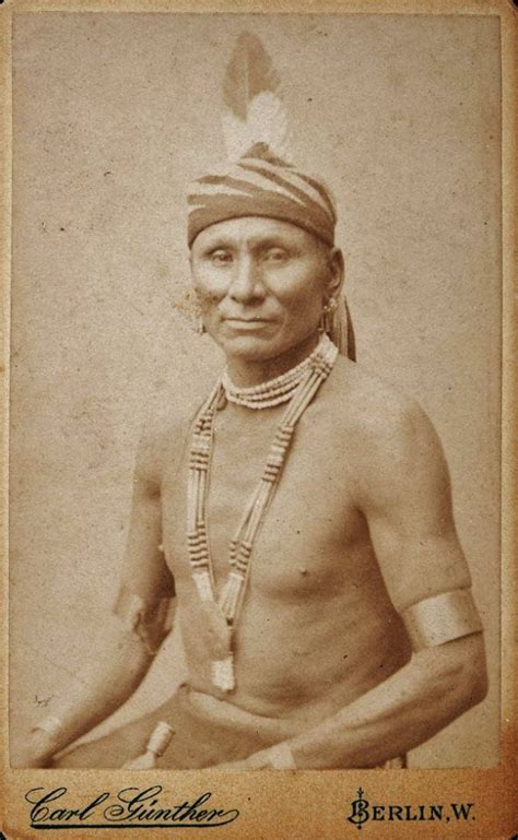 Osage Man Circa 1870 Native American Images Native American