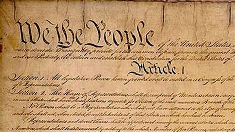 The United States Constitution In Brief General History