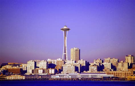 Space Needle Space Needle From Alki Beach Sachin Flickr