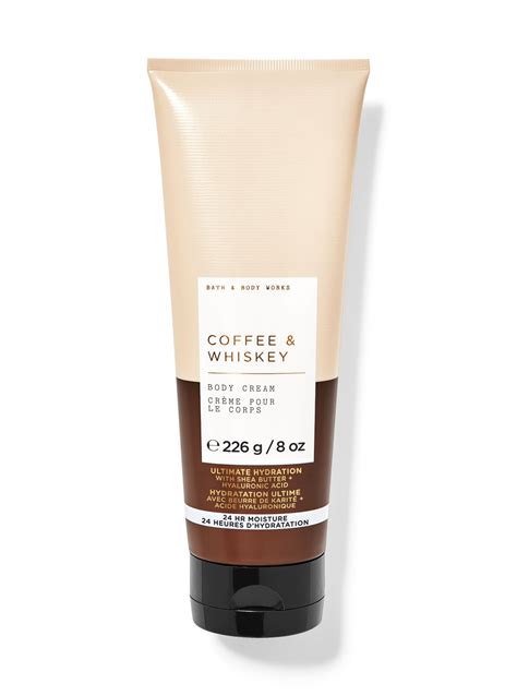 Coffee And Whiskey Ultimate Hydration Body Cream Bath And Body Works