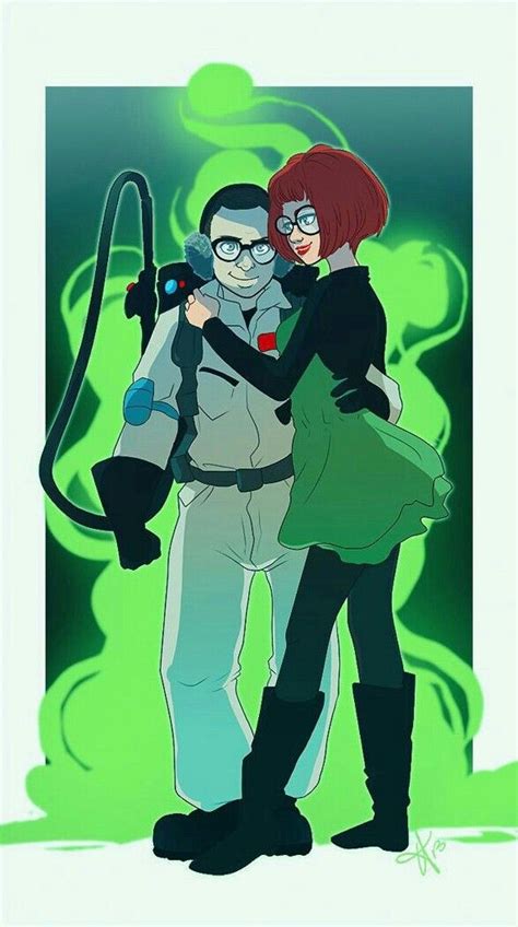Louis Tully And Janine Melnitz Ghostbusters Slimer Ghostbusters Original Ghostbusters