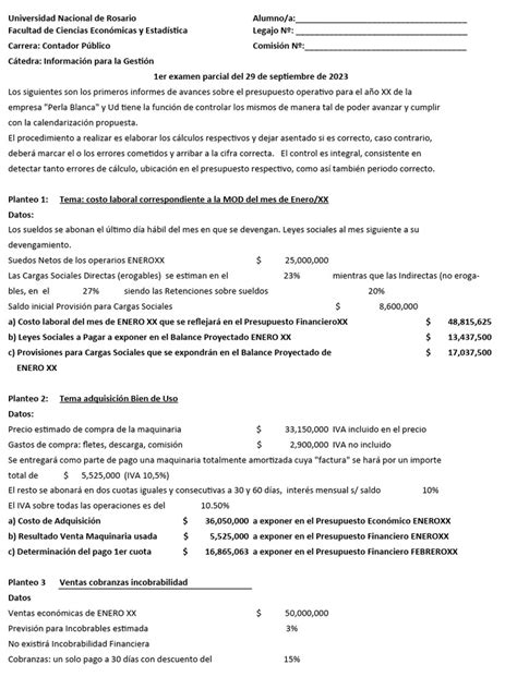 29 09 23 Primer Examen Parcial 2do Cuatrimestre Pdf