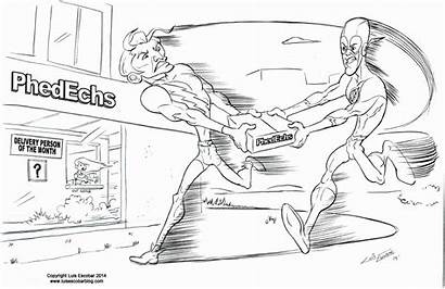 Flash Quicksilver Superhero Versus Subject Take Comics