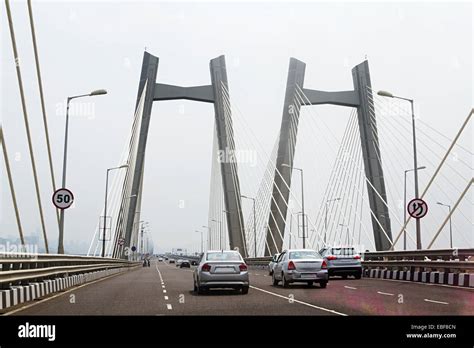 India Mumbai Bridge Flyover Stock Photo Alamy