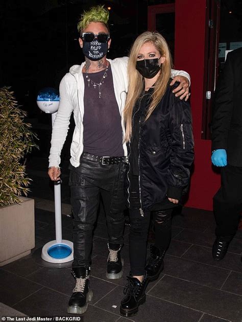 Avril Lavigne And Mod Sun Are Ever The Stylish Couple As They Step Out