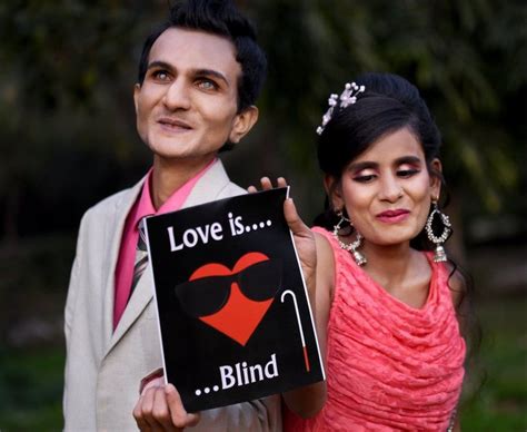 The Indian Couple Who Swear By Blind Love