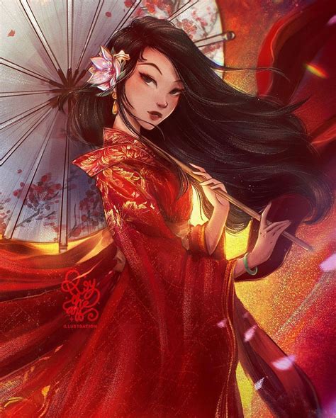 Roy The Art On Instagram “⭐️mulan⭐️ Disney Princess Fanart Mulan Is