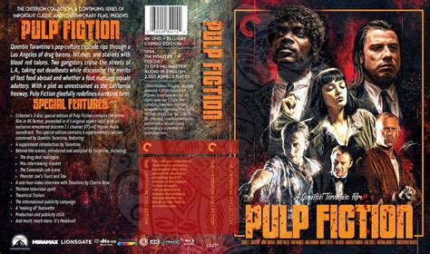 Pulp Fiction Fake Criterion Cover For The Cc Laserdisc Collection Etsy
