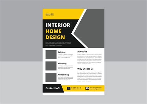 Interior Design Flyer Real Estate Flyer Design Home Interior Design