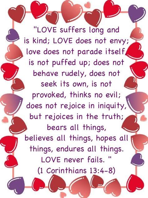 I Corinthians 13 Love Printable Scripture Printables Stress Images