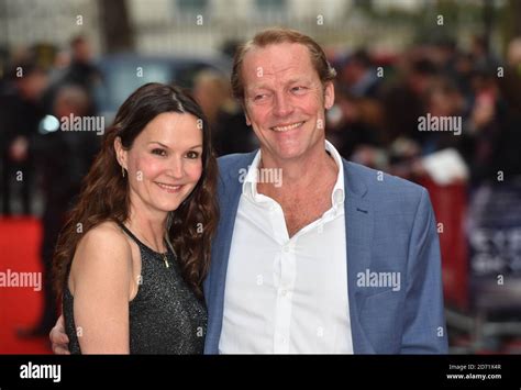 Iain Glen And Charlotte Emmerson Attending The Eye In The Sky Uk Premiere Held At Curzon Mayfair