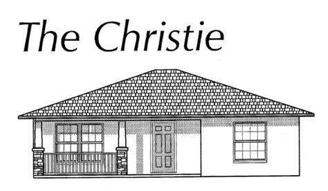 The Christie Floor Plan © Atkinson Construction Inc Citrus Marion