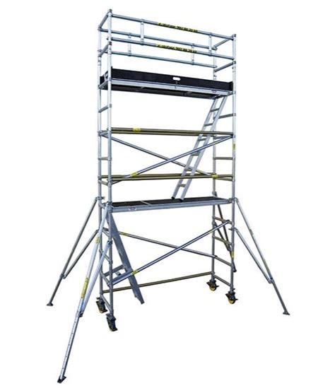 Tower Aluminum Rolling Scaffold System Industrial Man Lifts