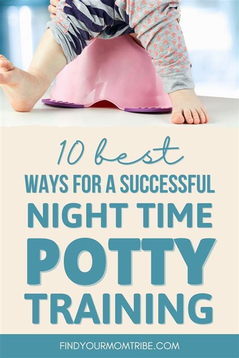 10 Best Ways For A Successful Night Time Potty Training Night Time