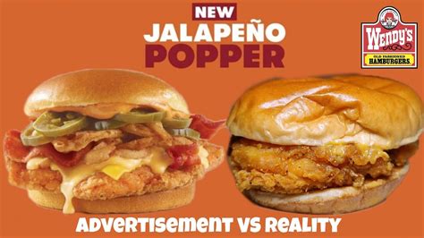 Wendys New Jalapeño Popper Chicken Sandwich Youtube