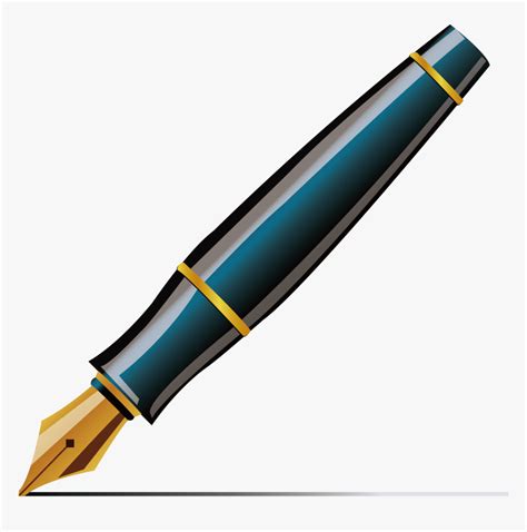 Fountain Pen Ballpoint Pen Quill Clip Art Boligrafo Ink Pen Clipart