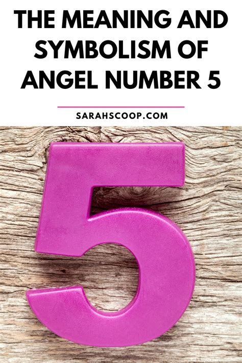 The Meaning And Symbolism Of Angel Number 5 Sarah Scoop