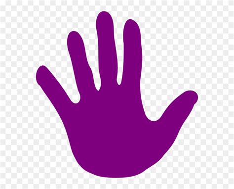 Handprint Clipart Purple Purple Hand Gang Logo Free Transparent Png