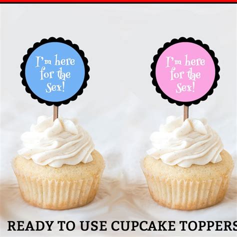 Sex Cupcake Toppers Etsy